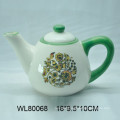 Handpainting apple design ceramic teapots